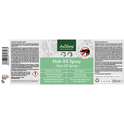 AniForte Floh-EX SPRAY 250 ml – Naturprodukt für Hunde - 4