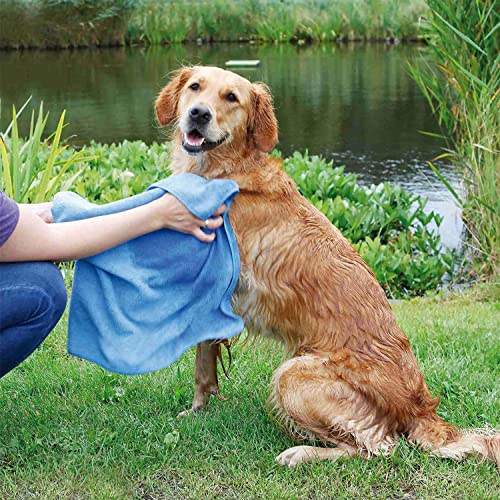 Trixie 2350 „Top-Fix“ Handtuch für Hunde und Katzen, 50 x 60 cm - 3