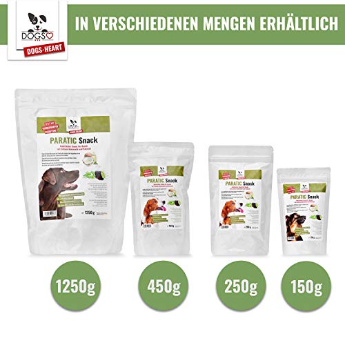 DOGS-HEART Anti-Zecken Snack (150 g) für Hunde – Zeckenmittel und Flohschutz für Hunde – Die biologische Alternative zum Halsband - 7