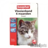 Beaphar Flohband Katze - 6 Monate - Schwarz